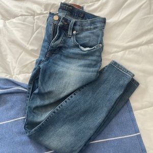 Ankle skinny jeans lucky brand